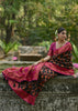 Pirate Black Woven Kashmiri Jamewar Silk Saree