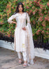 Cream Petal Sparkle Embroidered Suit Set (10702042628289)