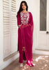 Plum Mirror Lattice Suit Set (10702036074689)