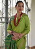 Green Woven Silk Saree With Patola Pallu