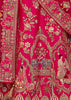 Dark Pink Heavy Embroidered Designer Lehenga