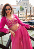 Hot Pink Designer Indo Western Set