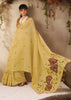 Mellow Yellow Woven Cotton Silk Saree