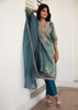 Classic Light Blue Embroidered Suit Set (10702879850689)