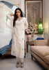 Ivory Azure Sprig Silk Suit Set (10702701428929)