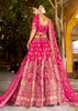 Maroon Heavy Embroidered Designer Lehenga