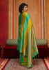Green Yellow Woven Banarasi Silk Saree