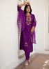 Amethyst Bloom Border Silk Suit (10702038040769)
