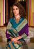 Royal Purple Banarasi Soft Silk Saree