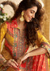 Yellow And Orange Ethnic Printed Co-ord Set