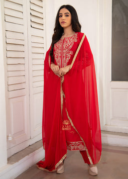 Vermilion Vine Adorned Suit (10702039548097)