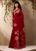Classic Red Woven Soft Silk Saree