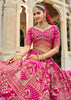 Bright Pink Heavy Embroidered Designer Lehenga