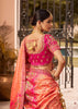 Princess Pink Banarasi Silk Embroidered Lehenga