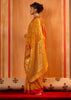 Zinnia Yellow Woven Banarasi Silk Saree