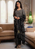 Black Floral Printed Suit Set (10702035157185)