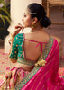 Royal Pink Banarasi Silk Embroidered Lehenga