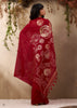 Classic Red Woven Soft Silk Saree