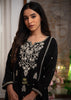 Midnight Black Embroidered Rayon Suit Set (10702020509889)