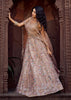 Beige Bliss Embroidered Net Lehenga