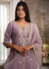 Lilac Lumina Thread Silver Embroidered Suit Set (10702702739649)