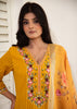 Mustard Yellow Embroidered Suit Set (10702890303681)