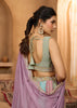 Multicolored Georgette Embroidered Sequins Lehenga Set