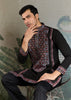 Phantom Black Embroidered Stitched Kurta Set