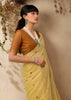 Mellow Yellow Woven Cotton Silk Saree
