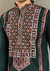 Hunter Green Embroidered Stitched Kurta Set