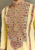 Festive Yellow Embroidered Stitched Kurta Set
