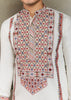 Snow White Embroidered Stitched Kurta Set