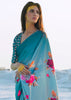 BLUE HEAVEN PRINT SAGA SAREE (6138433208513)