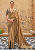 BRONZE GOLD BANARASI ZARI SILK SAREE (6971330461889)