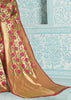 GOLDEN RUST WOVEN PAITHANI ZARI SAREE (6060253118657)