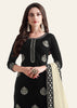 CLASSIC BLACK  SUIT SET WITH NET DUPATTA (6687894503617)