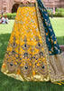 BEAUTIFUL YELLOW LEHENGA WITH EMBROIDERED BLOUSE AND DUPATTA (6049631764673)