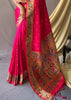 RANI PINK WOVEN PAITHANI SILK SAREE