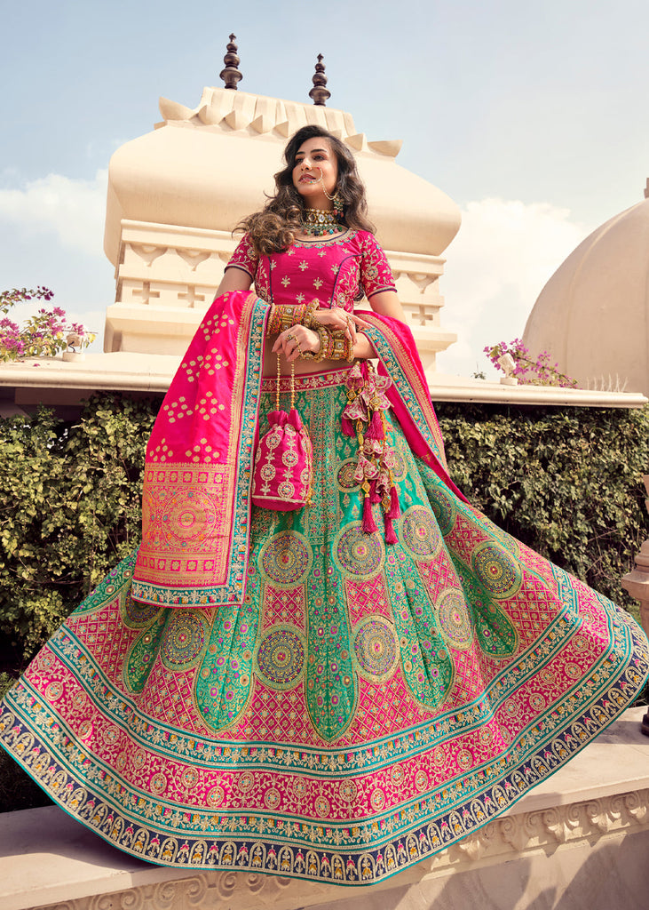 New And Trendy Banarasi Lehenga Designs And Images 2020 | Indian wedding  lehenga, Bridal lehenga, Bridal lehenga choli