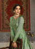 KIWI GREEN SEMI STITCHED ANARKALI (6900474380481)