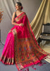 RANI PINK WOVEN PAITHANI SILK SAREE