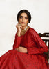 FESTIVE RED SEMI STITCHED ANARKALI (6900465402049)