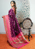 PARINEETA: Wine purple Banarasi Saree with Beautiful Paithani Border