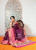 PARINEETA: Wine purple Banarasi Saree with Beautiful Paithani Border