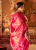 ROYAL GLODEN PINK WOVEN KANJIVARAM SILK SAREE (6916225237185)